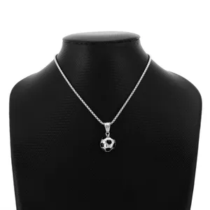 گردنبند مردانه طرح توپ کد 9087