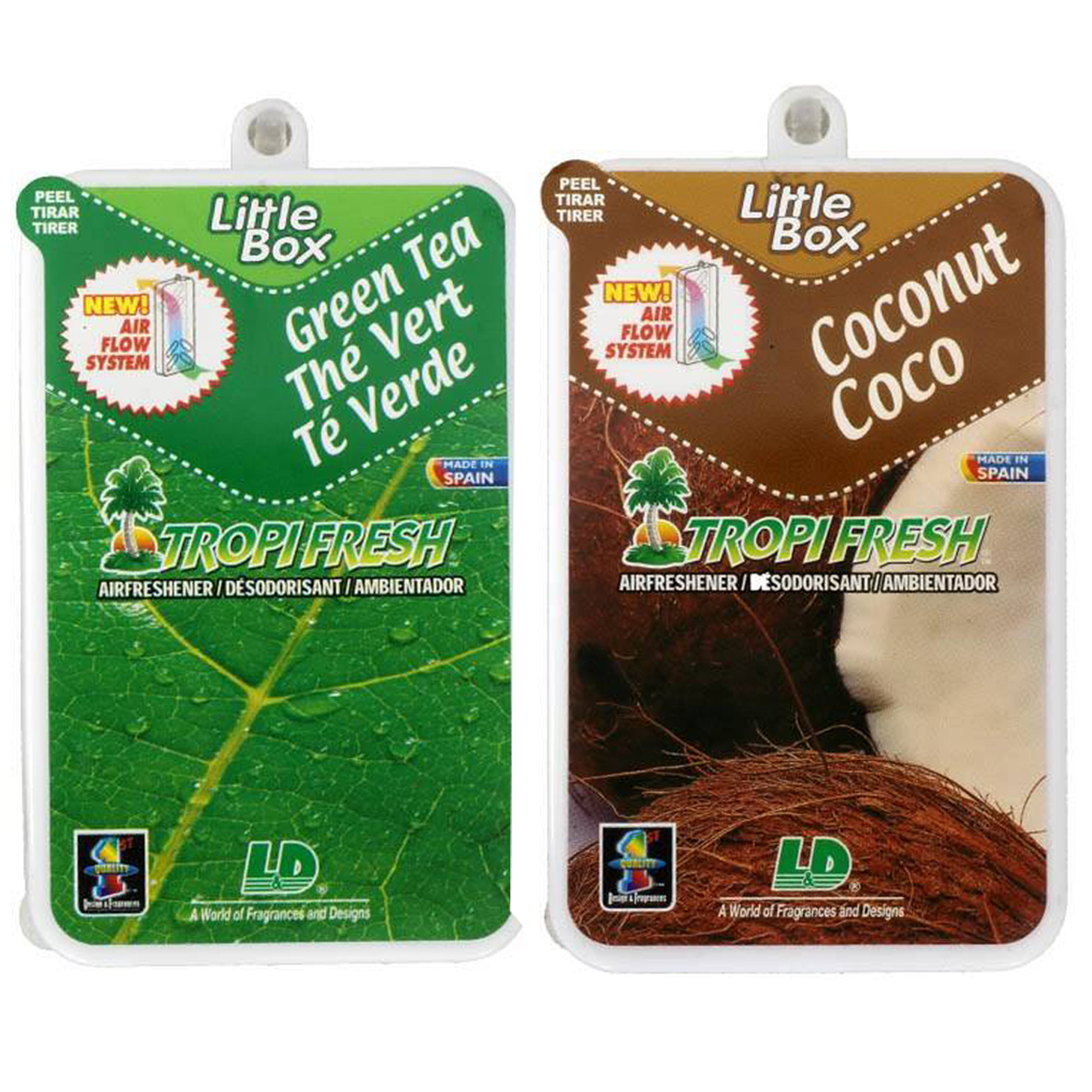 خوشبو کننده خودرو لیتل باکس مدل GTCC1 مجموعه 2 عددی