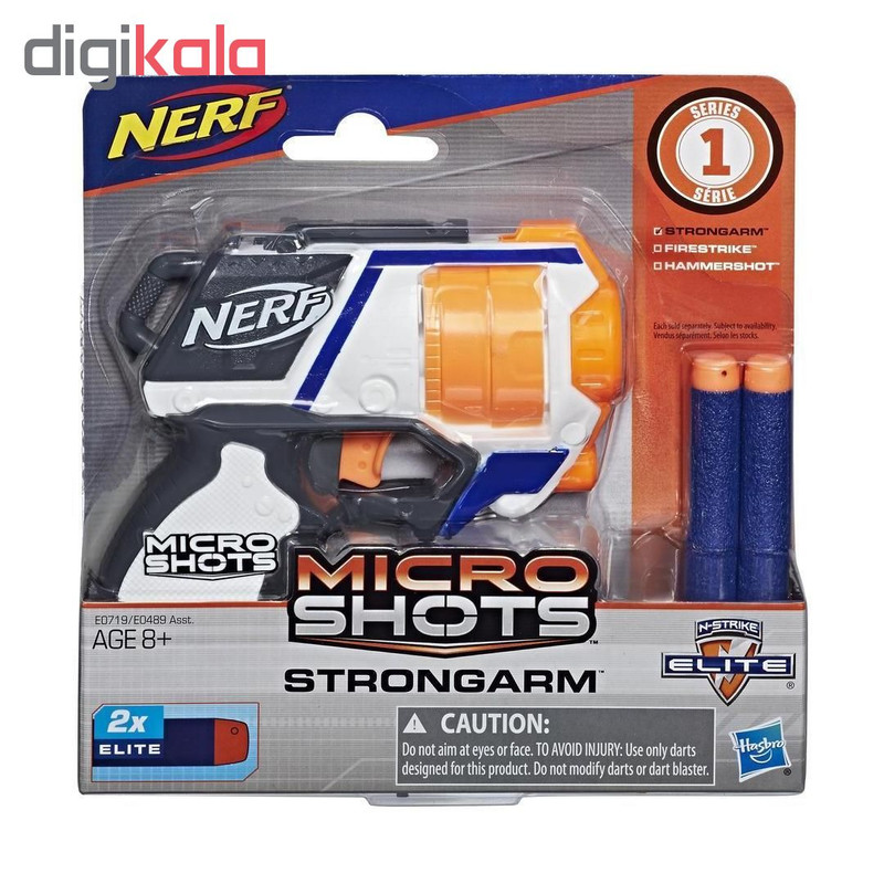 تفنگ نرف مدل MicroShots N-Strike Elite Strongarm