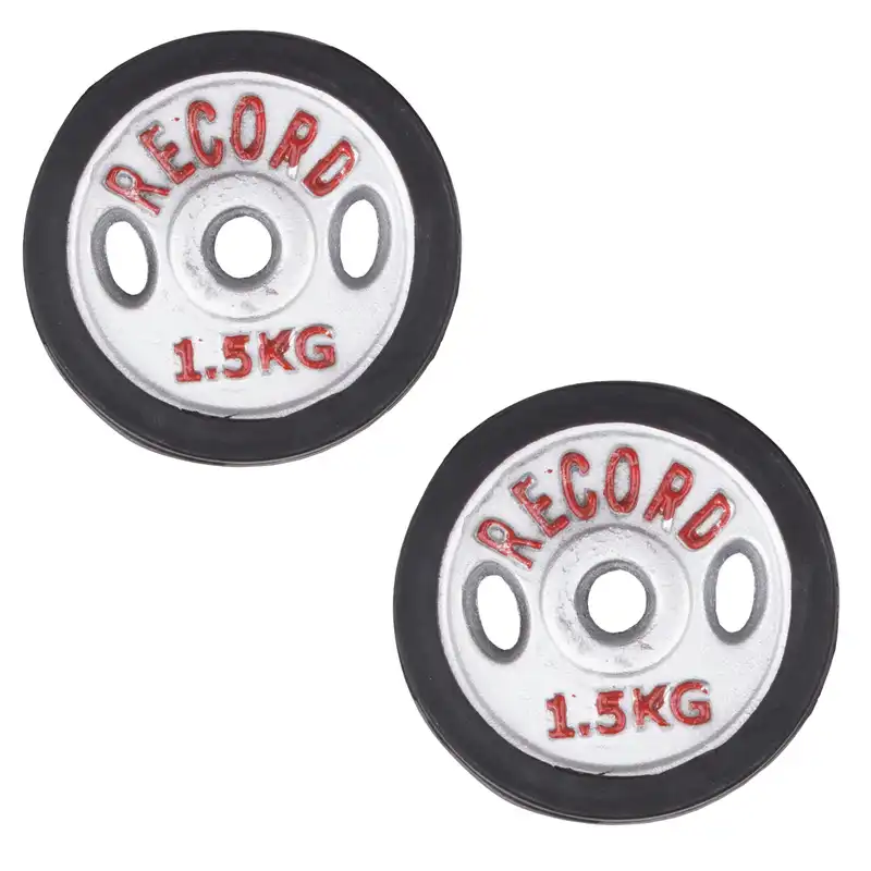 وزنه دمبل رکورد کد 1621 وزن 1.5 کیلوگرم بسته 2 عددی