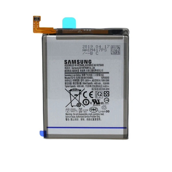 باتری موبایل مدل EB-BA705ABU ظرفیت 4400 میلی آمپر ساعت مناسب برای گوشی موبایل سامسونگ GALAXY A70