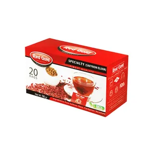 دمنوش اکسیر زعفرانی مخصوص تی رز بسته 20 عددی