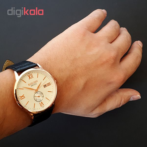  ست ساعت مچی عقربه ای زنانه و مردانه کوشی کد 8805W   