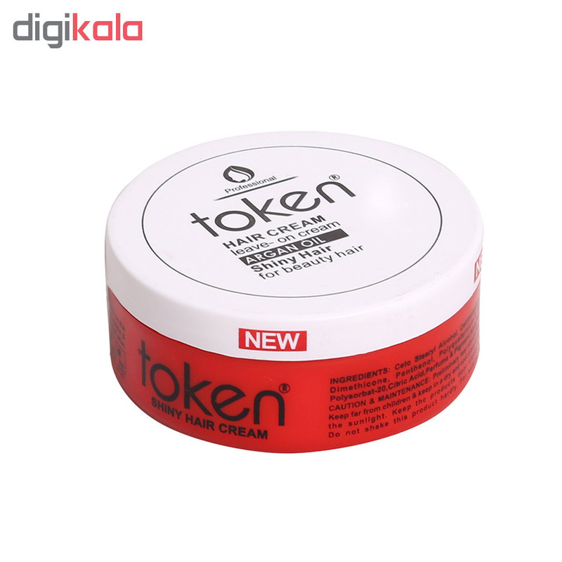 کرم مو توکن مدل Shiny hair حجم 150 میلی لیتر