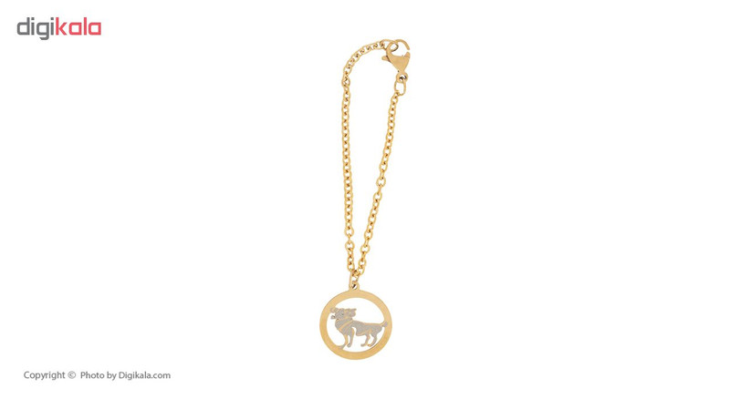 آویز ساعت زنانه طرح ماه فروردین مدل AS929 آویز ساعت زنانه طرح ماه فروردین مدل AS929