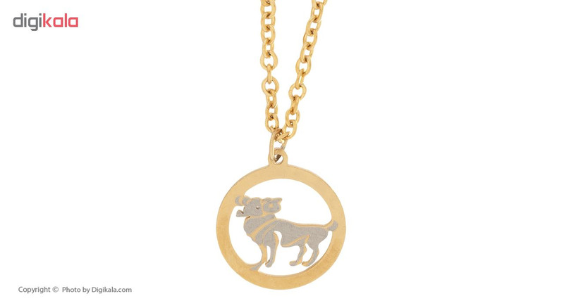 آویز ساعت زنانه طرح ماه فروردین مدل AS929 آویز ساعت زنانه طرح ماه فروردین مدل AS929