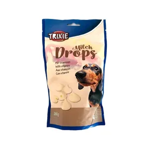 تشویقی سگ تریکسی مدل MILK DROPS وزن 200 گرم