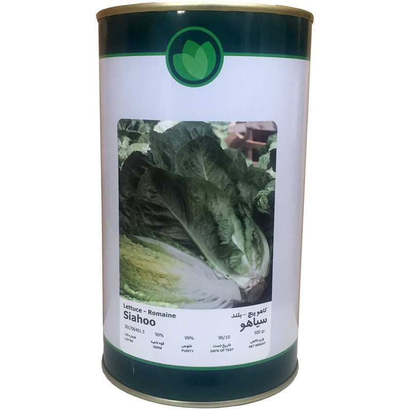 بذر کاهو پیچ فلات مدل سیاهو کد KFS-500g