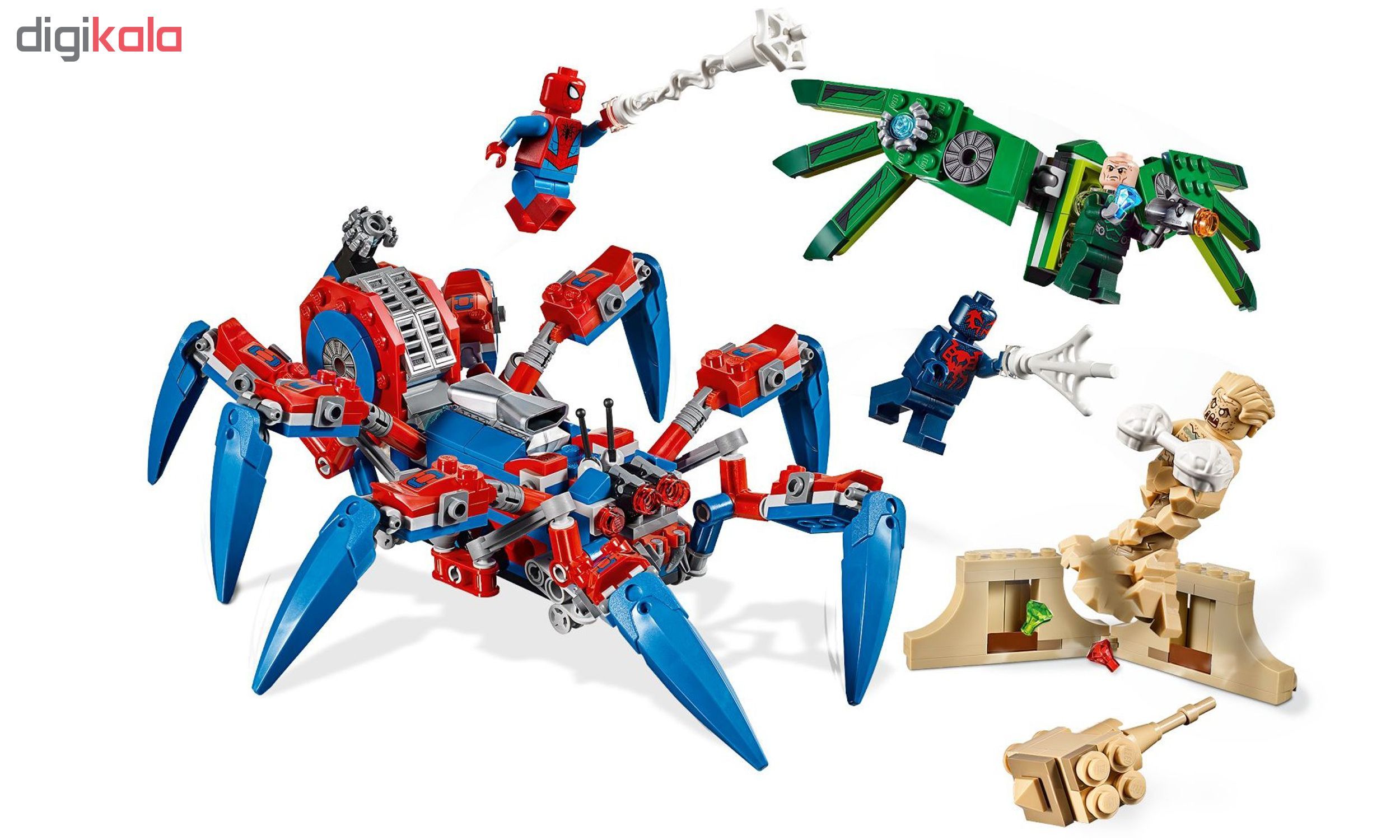 ساختنی دکول طرح مرد عنکبوتی کد 7136