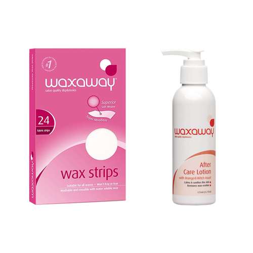 لوسیون مراقبت بعد از موزدایی وکس اوی مدل Mango&Witch Hazel حجم 125 میلی لیتر به همراه پد اپیلاسیون مدل Superior بسته 24 عددی