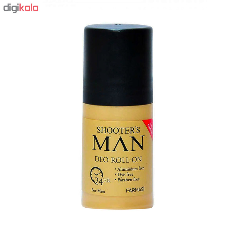 رول ضد تعریق مردانه فارماسی مدل Shooters Man حجم 50 میلی لیتر