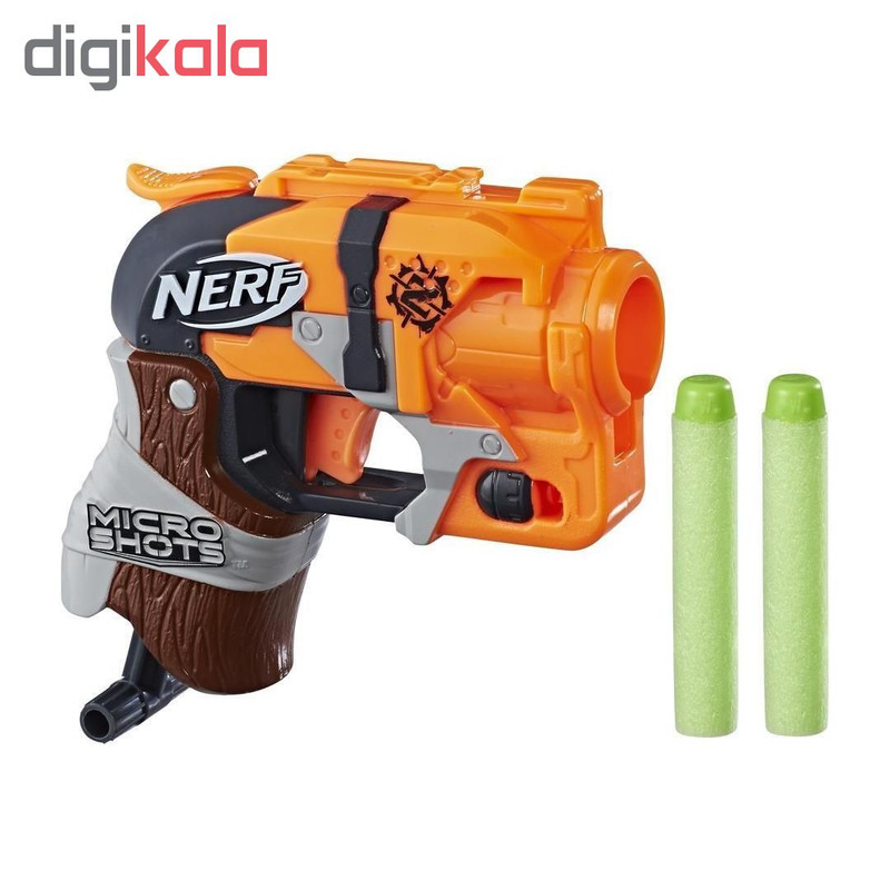 تفنگ بازی نرف مدل MicroShots Zombie Strike Hammershot