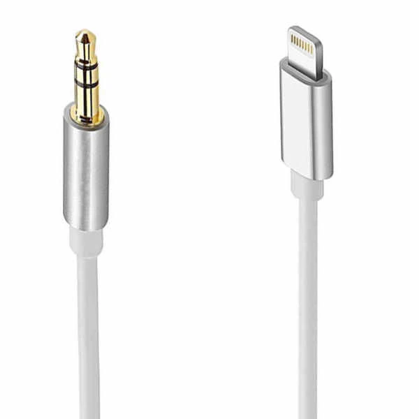 کابل تبدیل لایتنینگ به AUX مدل MFD-DLK 220 طول 1 متر