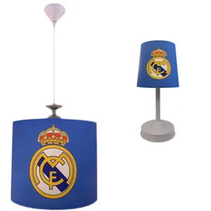چراغ رومیزی کودک طرح رئال مادرید1 به همراه چراغ آویز