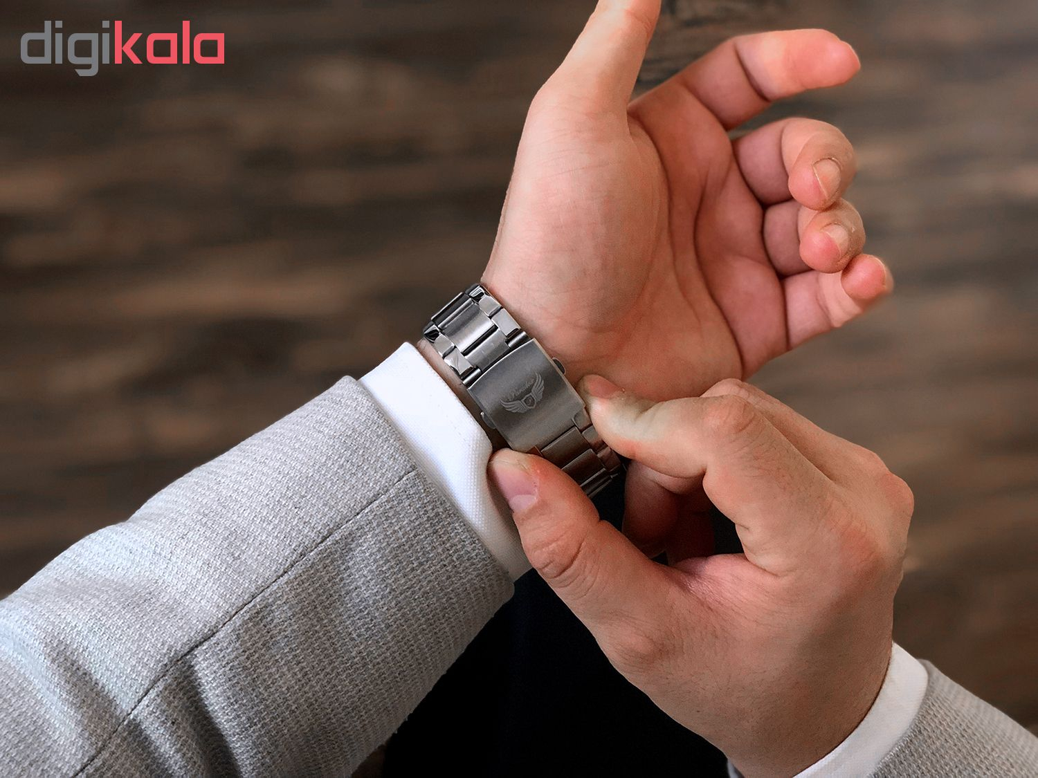 ساعت مچی عقربه ای مردانه پارادوکس مدل SN-PX1001M-SS