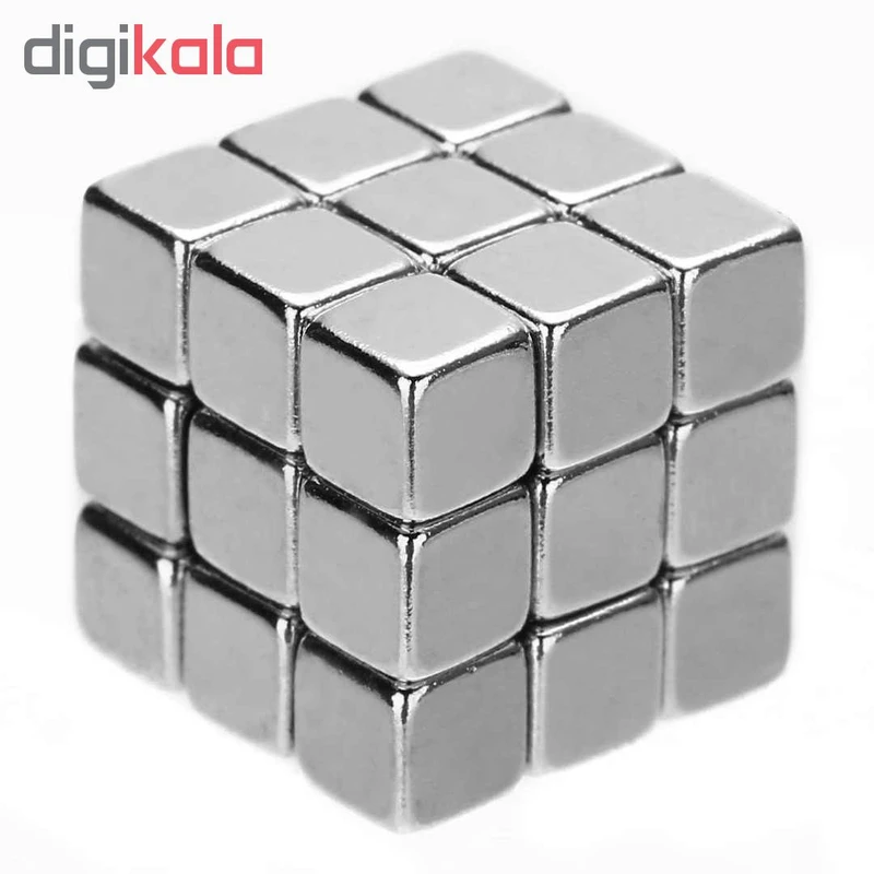عکس شماره 2 : آهن ربا مدل cube5 بسته 27 عددی