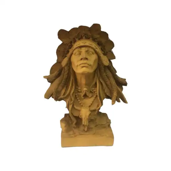 مجسمه طرح سرخپوست بزرگ