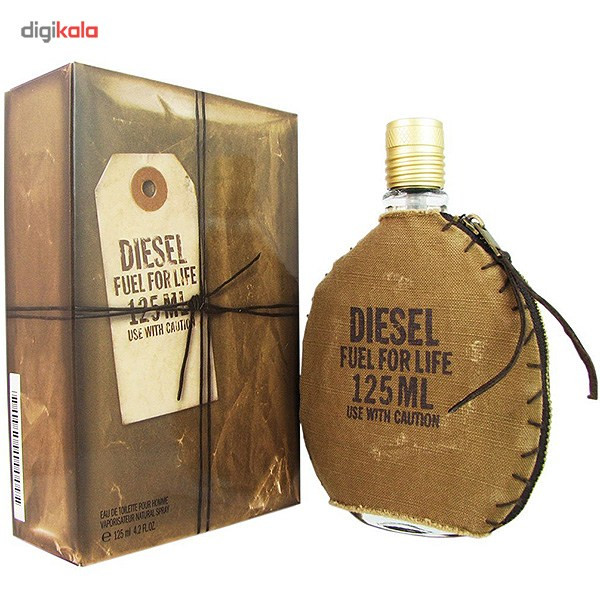 ادو تویلت مردانه دیزل مدل Fuel for Life Homme حجم 125 میلی لیتر