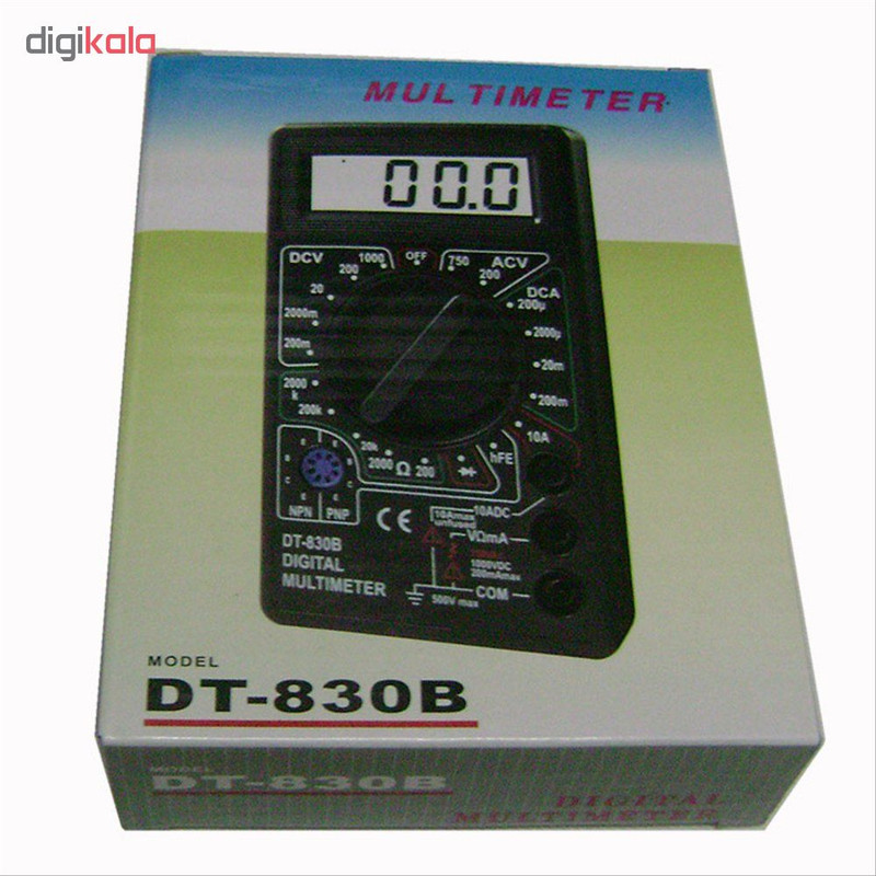 مولتی متر دیجیتال مدل DT-830B