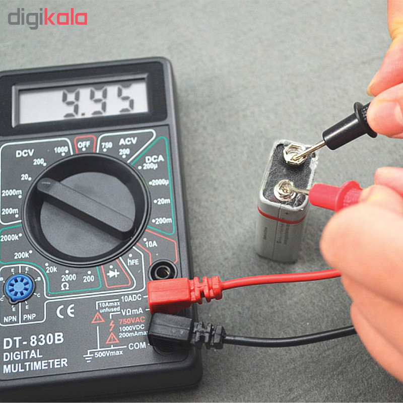 مولتی متر دیجیتال مدل DT-830B