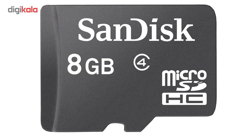 کارت حافظه microSDHC سن دیسک کلاس 4 ظرفیت 8 گیگابایت