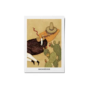 کارت پستال ماسا دیزاین طرح دختر کد POST12