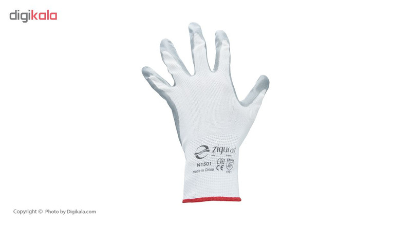 دستکش زیگورات کد N1501 بسته ۱۲ جفتی