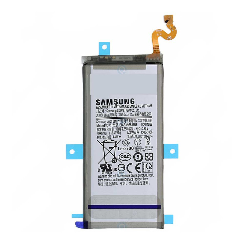 باتری موبایل مدل EB-BN965ABU ظرفیت 4000 میلی آمپر ساعت مناسب برای گوشی موبایل سامسونگ GALAXY NOTE 9
