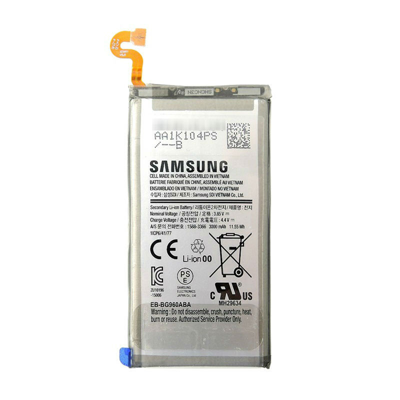 باتری موبایل مدل EB-BG960ABE ظرفیت 3300 میلی آمپر ساعت مناسب برای گوشی موبایل سامسونگ GALAXY S9