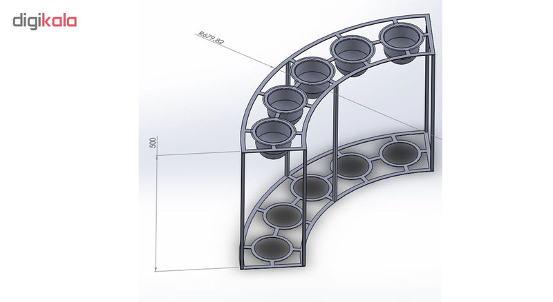 گلدان مدل K5