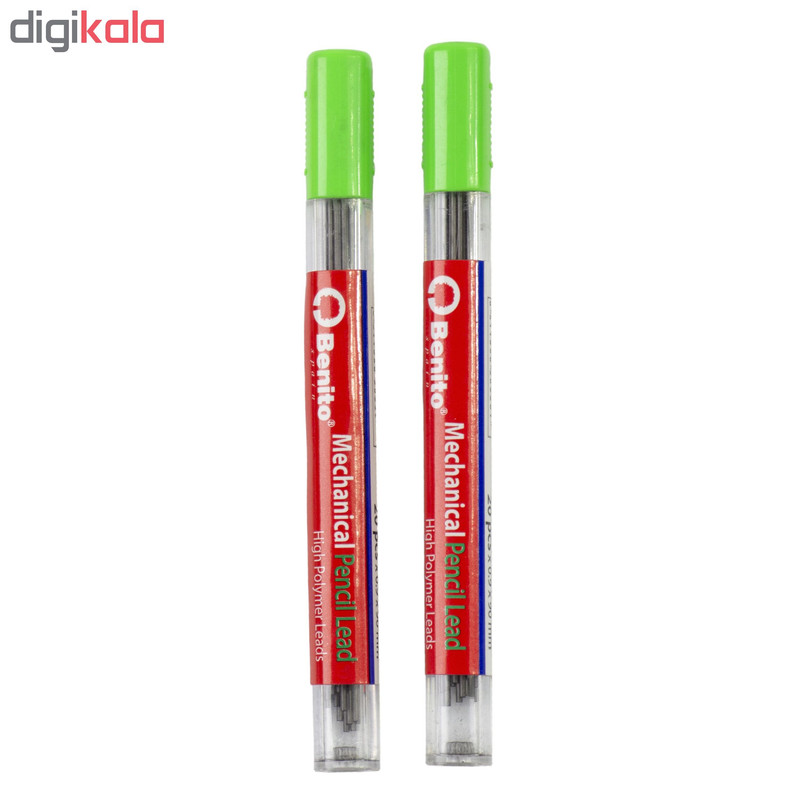 نوک مداد نوکی 0.9 میلی متری بنیتو کد 001 بسته ی 2 عددی