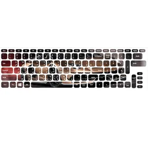 برچسب حروف فارسی کیبورد طرح خودرو کد 12