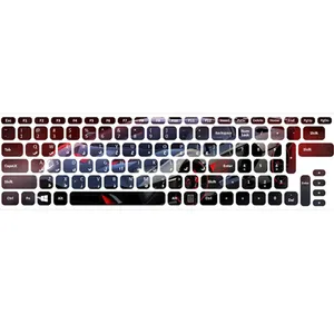 برچسب حروف فارسی کیبورد طرح خودرو کد 14