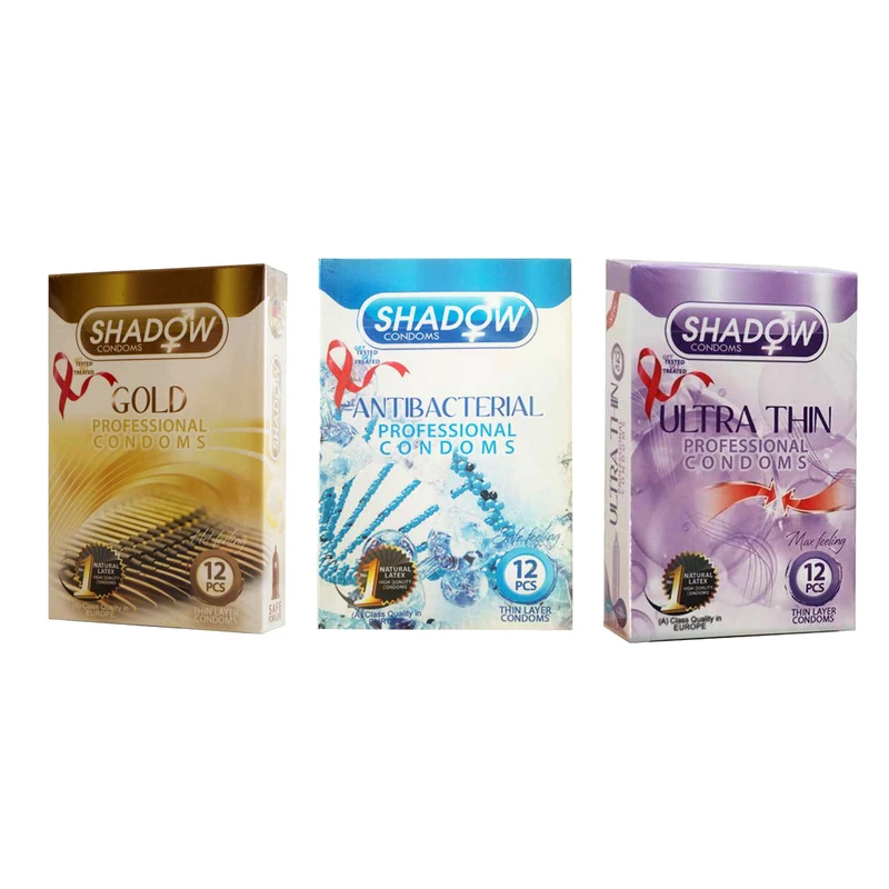 کاندوم شادو کد 0111 مجموعه 3 عددی