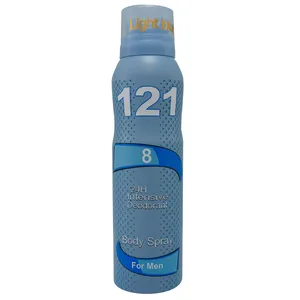 اسپری خوشبو کننده بدن مردانه 121 مدل Light Blue حجم 150 میلی لیتر