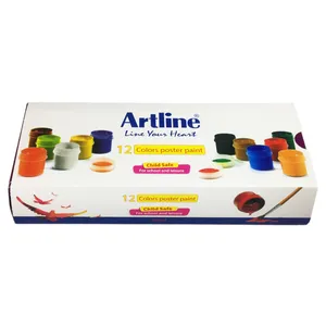 گواش 12 رنگ آرت لاین کد 820PL12
