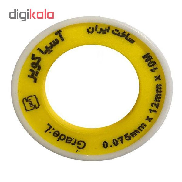 نوار تفلون آسیا کویر کد 1001026 بسته 12 عددی