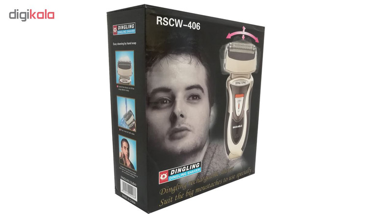 ماشین اصلاح موی صورت دینگ لینگ مدل RSCW-406 ماشین اصلاح موی صورت دینگ لینگ مدل RSCW-406