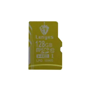 کارت حافظه microSDHC لنیز مدل LPD10905 کلاس 10 استاندارد U1 سرعت 80MBps ظرفیت 128 گیگابایت