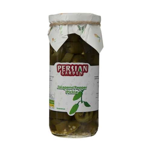 ترشی فلفل هالوپینو پرشین گاردن مقدار 500 گرم