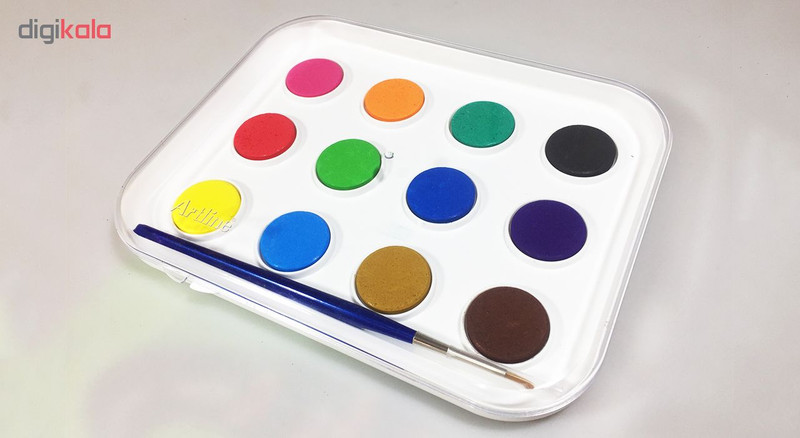 آبرنگ 12 رنگ آرت لاین کد 820W12