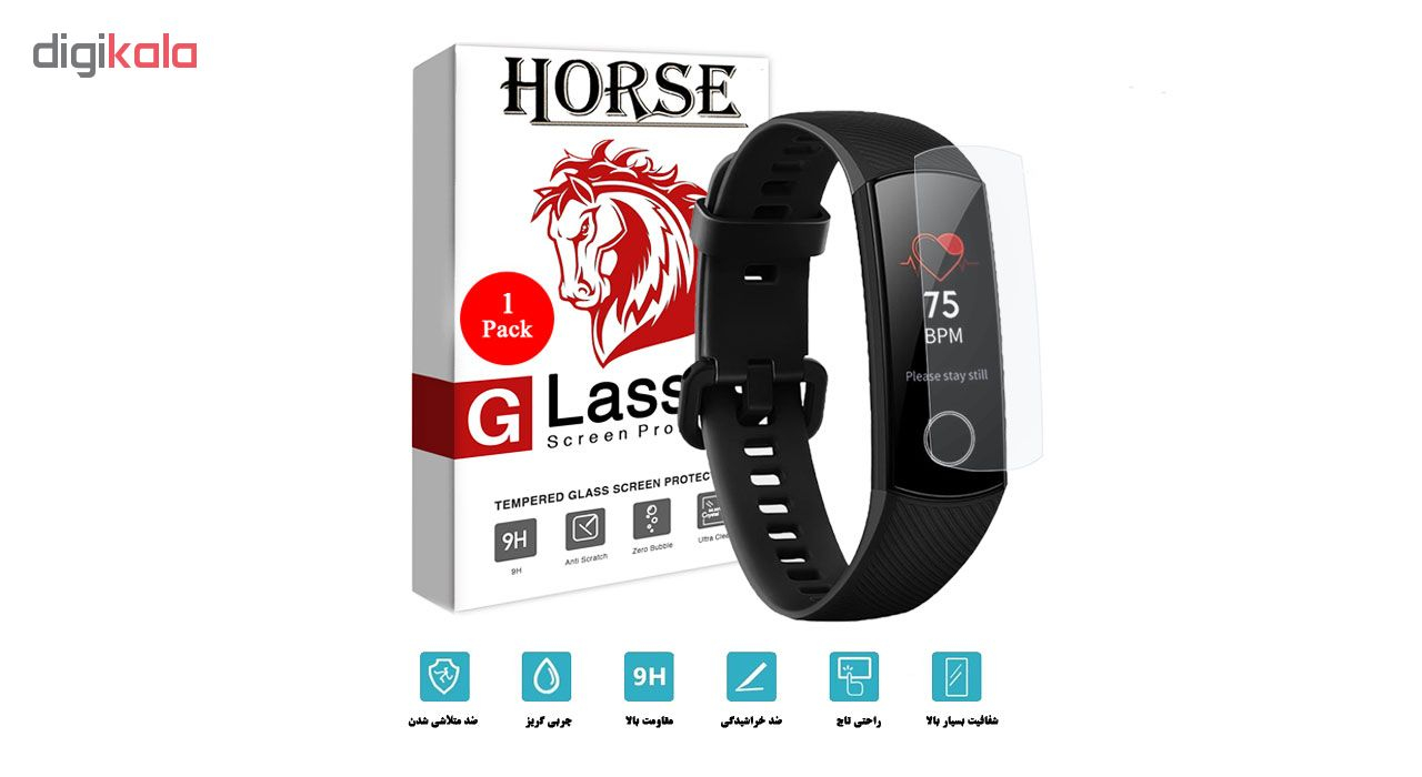 محافظ صفحه نمایش هورس مدل FSN مناسب برای مچ بند هوشمند  آنر  Band 4