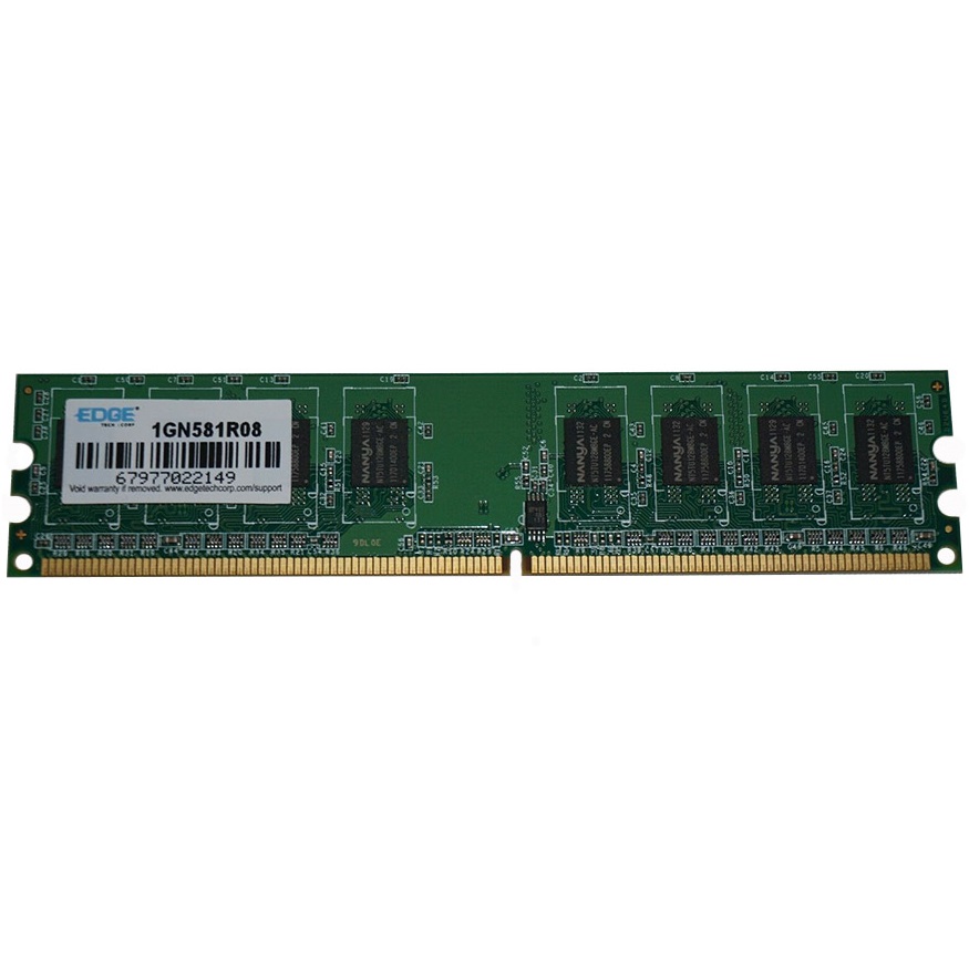 رم دسکتاپ DDR2 تک کاناله 667 مگاهرتز CL4 اج مدل 1GN581R08 ظرفیت 1 گیگابایت