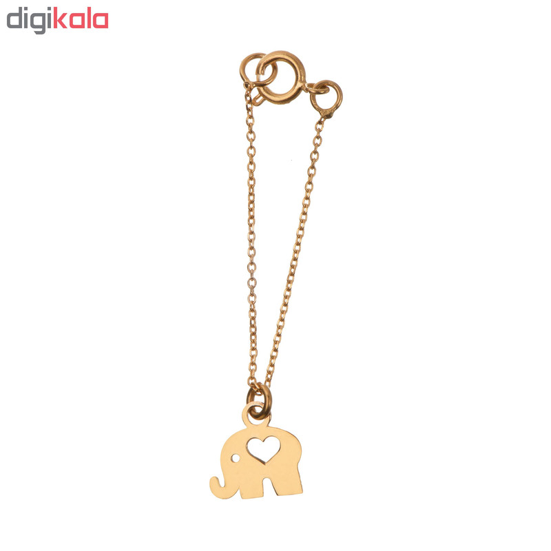 آویز ساعت طلا 18 عیار زنانه طرح فیل کد SG314