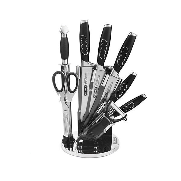 سرویس چاقوی آشپزخانه 9 پارچه زایمر کد 312