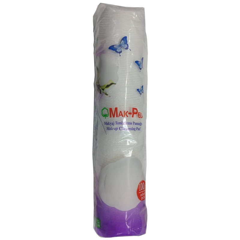 پد پاک کننده آرایش صورت مک پد مدل Silky Touch بسته 100 عددی