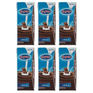 دسر نوشیدنی شکلات دومینو حجم 200 میلی لیتر بسته 6 عددی