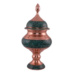 شکلات خوری مسی و فیروزه کوب کد 730