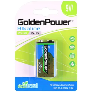 باتری کتابی گلدن پاور  مدل Eco Total Power Alkaline 