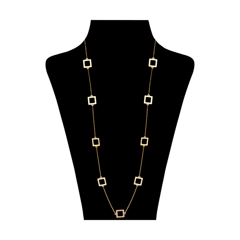 گردنبند طلا 18 عیار زنانه کد TG137